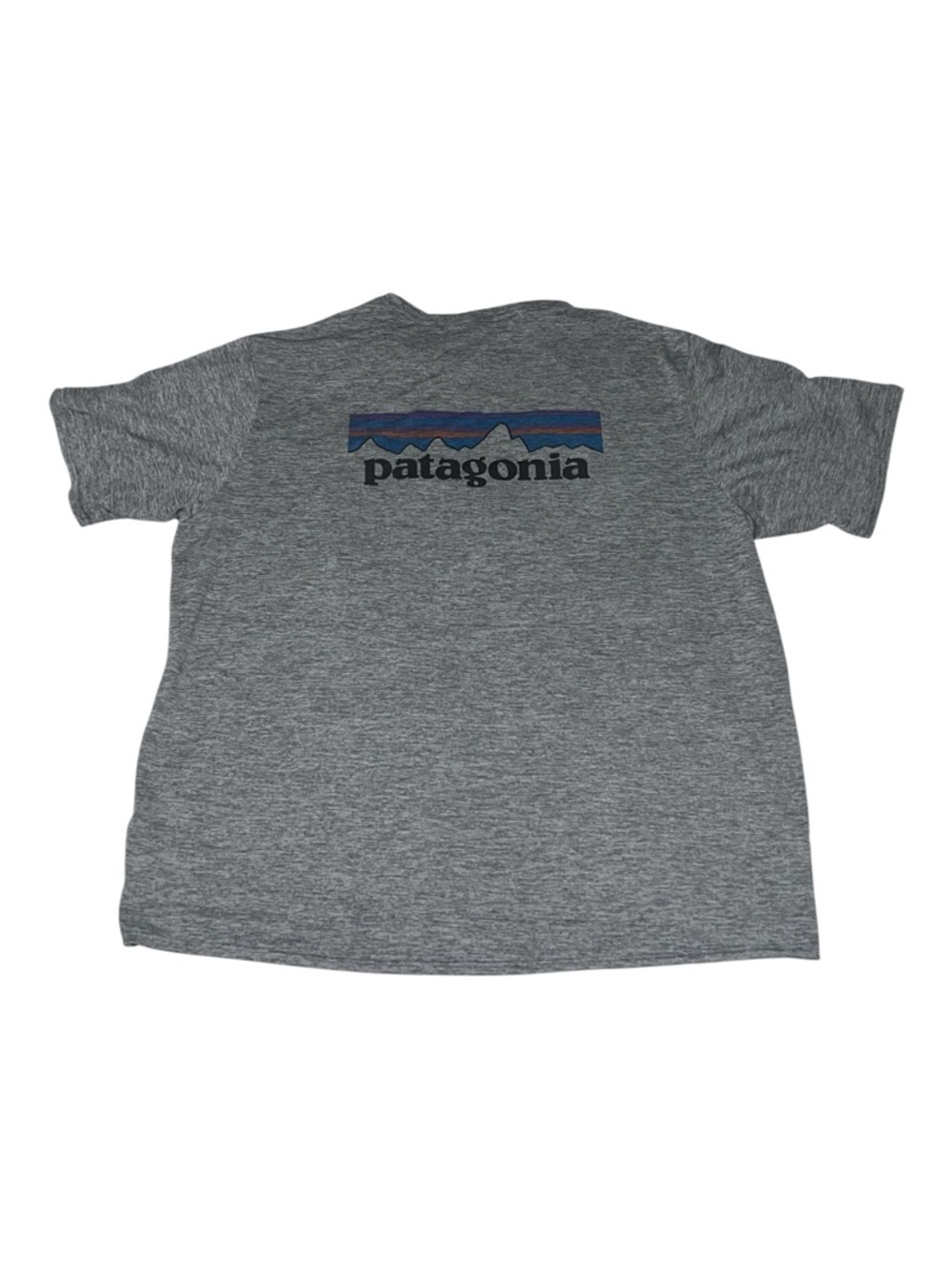 Patagonia men’s gray performance t-shirt UPF 50+  size XL